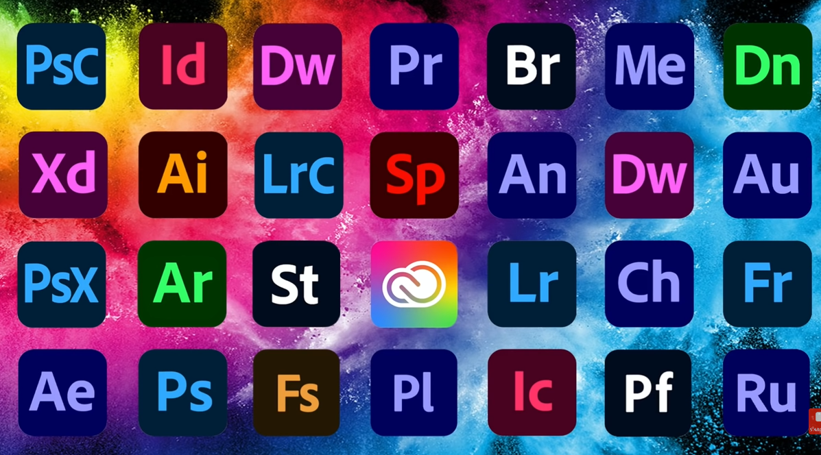 Adobe Creative Cloud suite