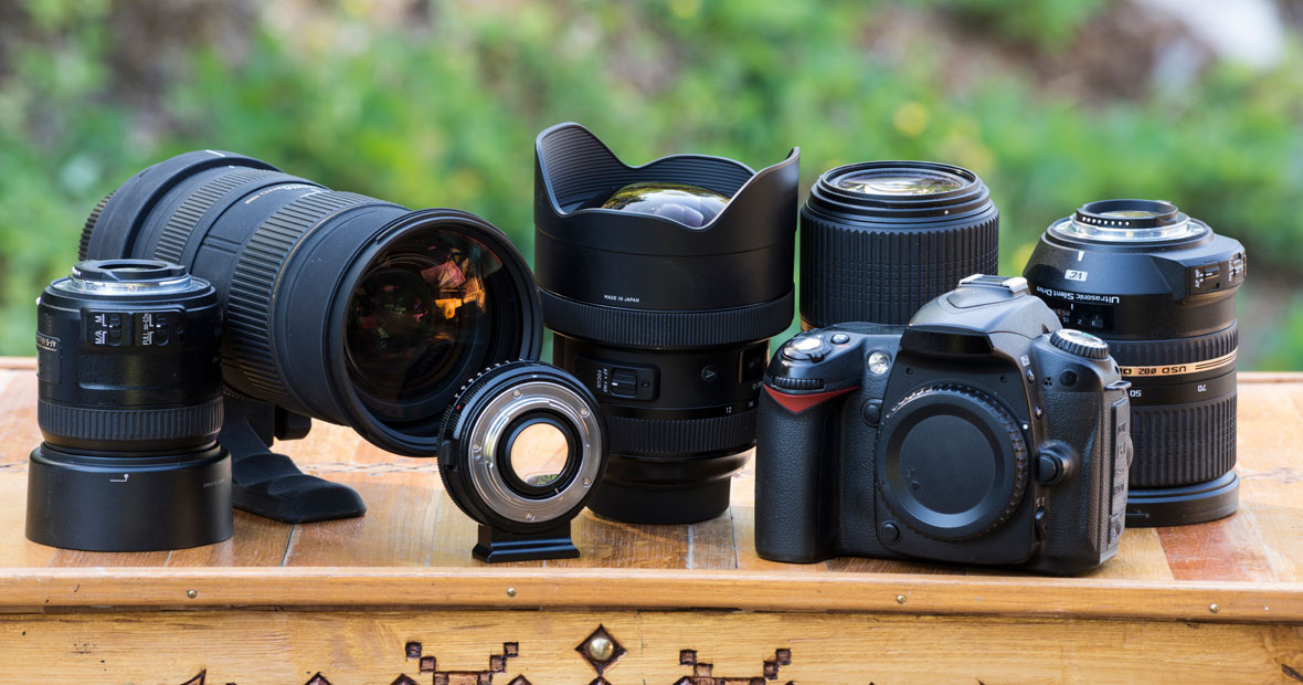 matériel de photographe